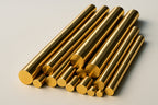 Brass Round Bar Rod CZ121 1 M Length Solid Metal Milling Turning DIY Various Diameters
