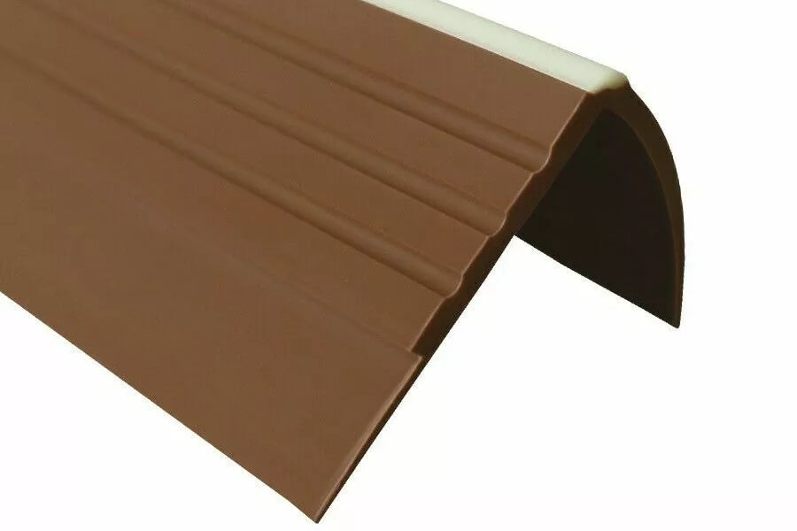 photoluminescent PVC stair edging anti slip 40×40 mm