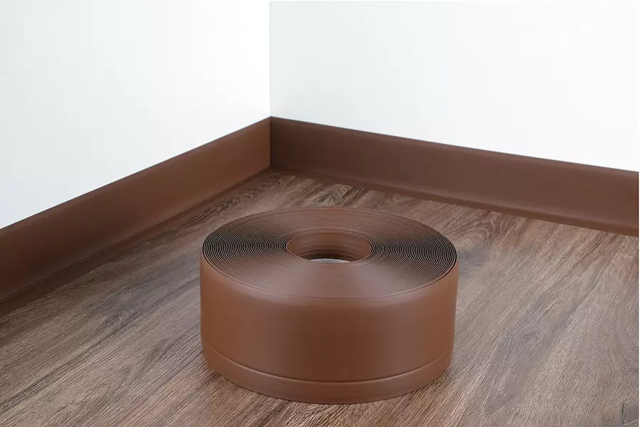 flexible PVC skirting board for kitchens bathrooms