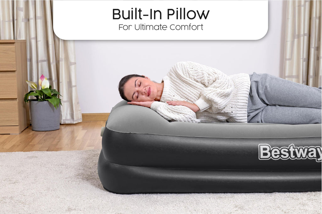 Tritech Air Mattress Twin Built-in AC pump
