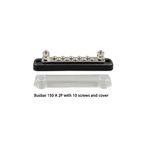 Victron Busbar 150A 2P/Terminals with 10 Screws & Cover