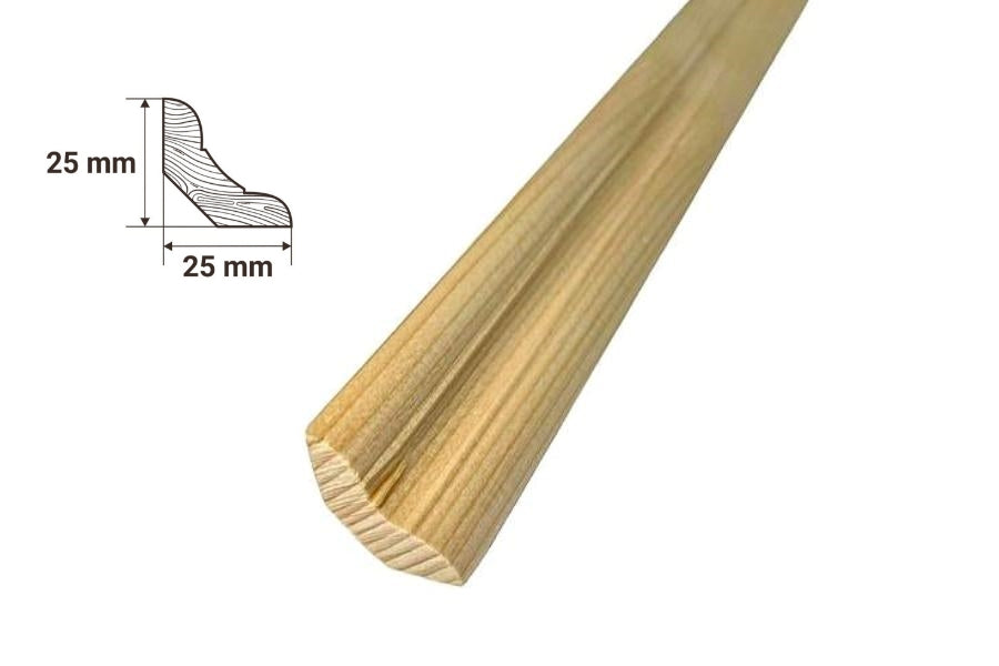 solid pine scotia moulding for flooring gaps