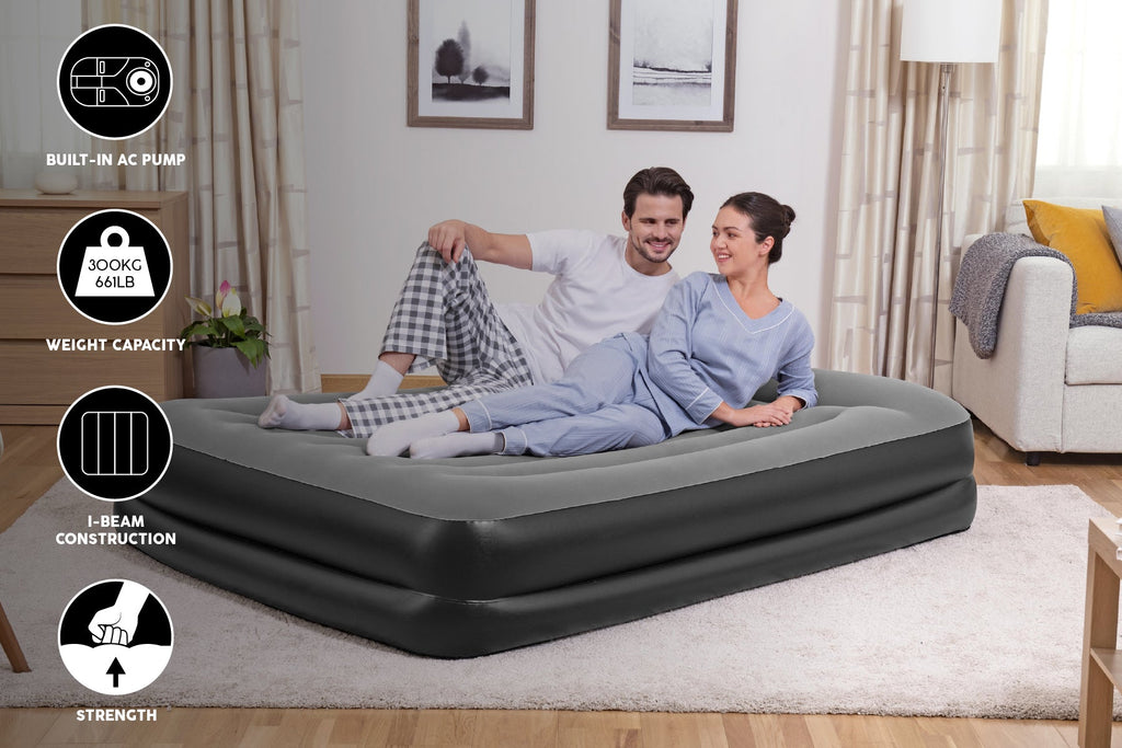 Queen Premium Airbed with Built-in Pump