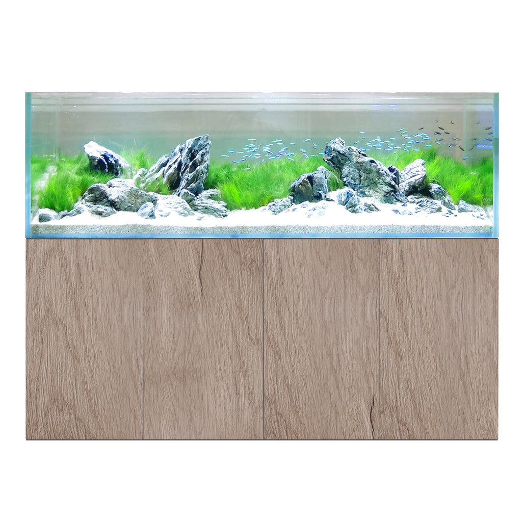 D-D Aqua-Pro Reef 1800 Tank & Cabinet (Natural Oak)