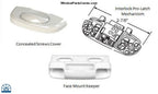 C10000Ns - Interlock Pro Latch Flip Auto Lock Kit Sash Lock Cover Slimline And Asa Cover Concealed