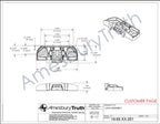 C1010M - Mechanism Lock Assembly Amesbury Truth Positive Action Lock 19.65 Series PAL Lock