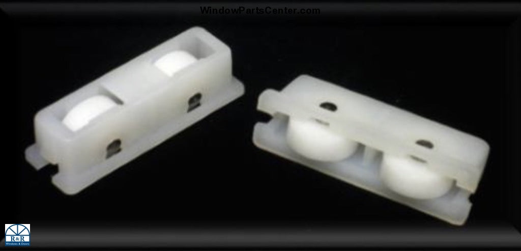 C1014 - Cascade Vinyl Horizontal Sliding Window Rollers - Pack Of 2