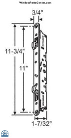 C1035 Amesbury Truth Gemini II  PD Dual Action Mortise Lock
