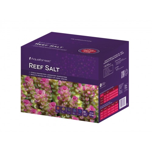 Aquaforest Reef Salt+ 10kg for Stocked Reef Tanks