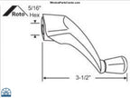 C2004 - Roto 5/16 Inch Hex Casement and Awning Crank Folding Handle