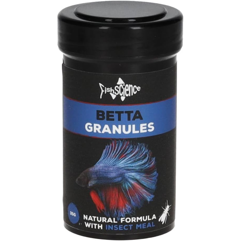 Fish Science Betta Granules 35g - Eco-Friendly Color Boost