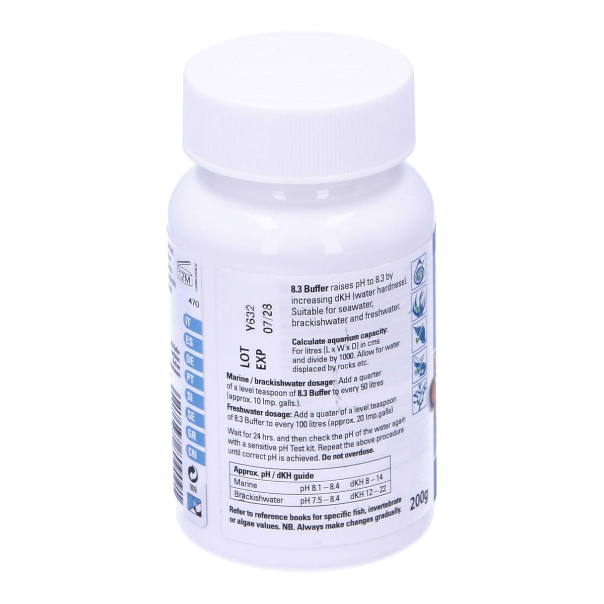 Waterlife 8.3 pH Buffer 230g - Aquarium Stabilizer