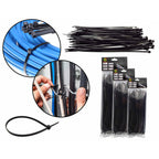 100 Cable Ties (2.5mm x 100mm) Black