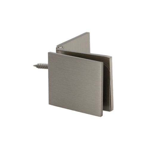 FHC Adjustable Glass Clamp Square - Wall Mount [3/8" to 1/2" Glass]
