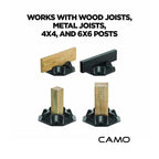Camo Block Foundation Support Base