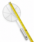 6PCS Stainless Steel Spider Skimmer Strainer Wire Mesh Scoop Frying Ladle Kitchen Tool