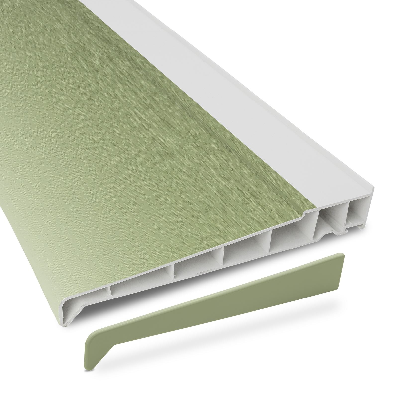 Example of 225mm Profile 22 Window Sill (with End Caps)