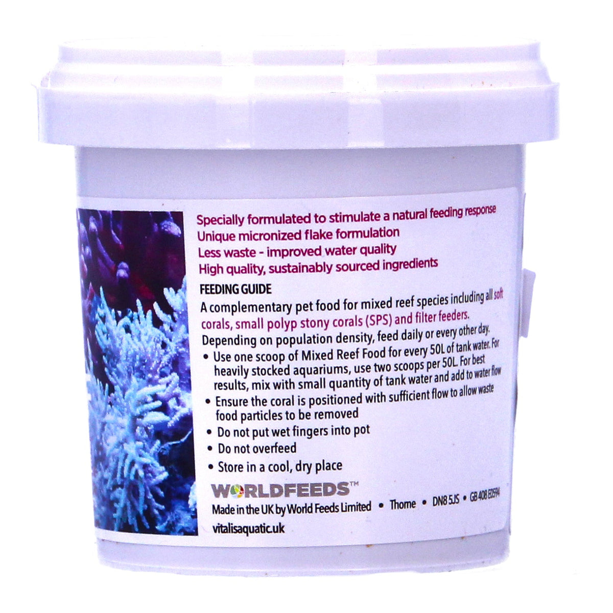 Vitalis Reef Coral Food 50g