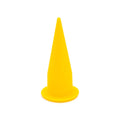 FHC COX Yellow Cone Plastic Nozzle For Caulk Sausage Guns - 5/PK - CCYC1