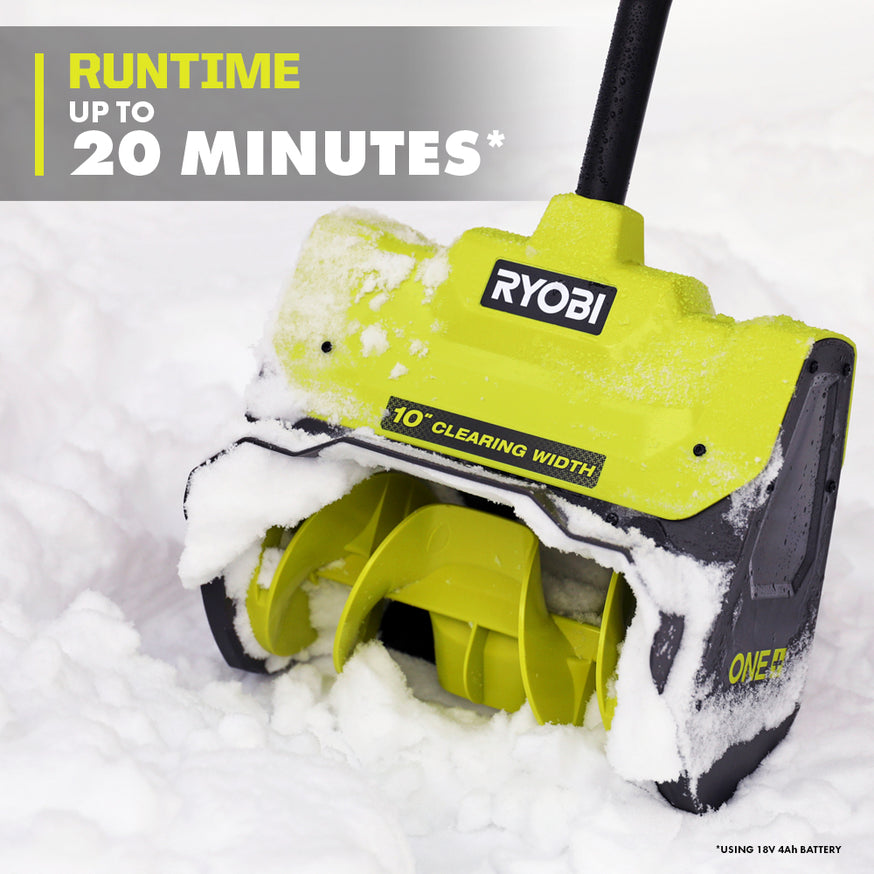 Open Box - RYOBI 18V ONE+ Cordless 10-inch Snow Shovel (Tool Only)