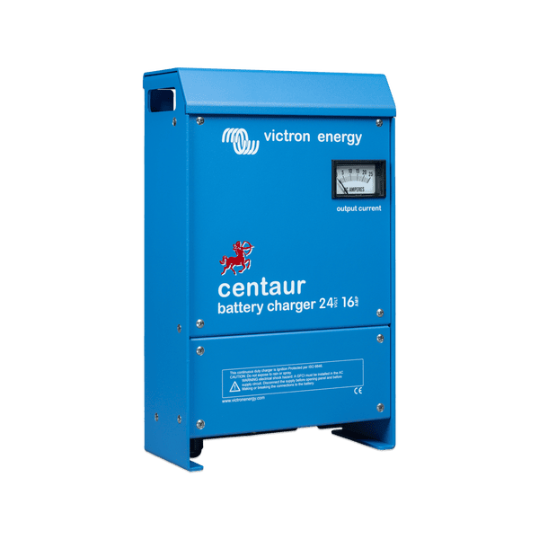 Victron 24V 16A Multi-Bank Centaur 24/16 (3) Uin 90-265VAC/45-65Hz Battery Charger