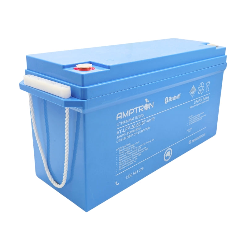 Amptron Classic 36V 85Ah / 100A LiFePO4 battery with Bluetooth