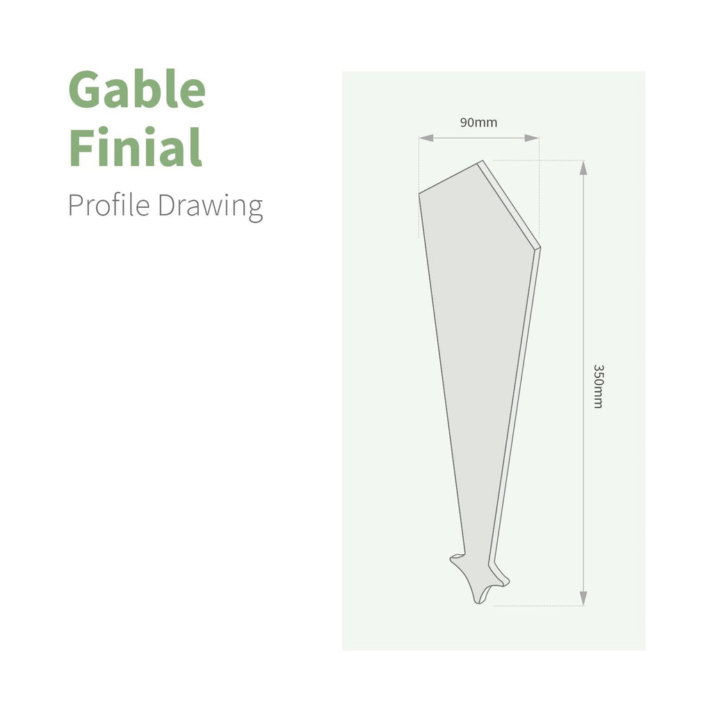Concord Fascia Gable Finial