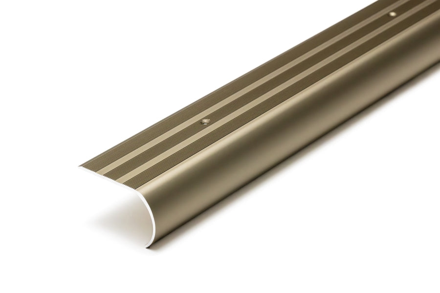 Bullnose stair edging for stone marble surfaces
