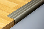 Aluminium Bullnose Stair Nosing 62mm x 38mm x 118cm Length Curved Step Edge Trim Silver Gold Champagne -  SN BL62