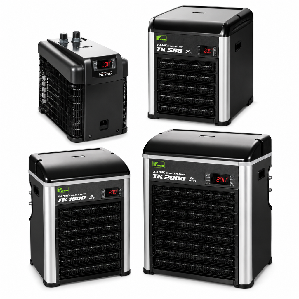 TECO TK Aquarium Fish Tank Chiller Water Cooler 150L 500L 1000L 2000L Fish Tank