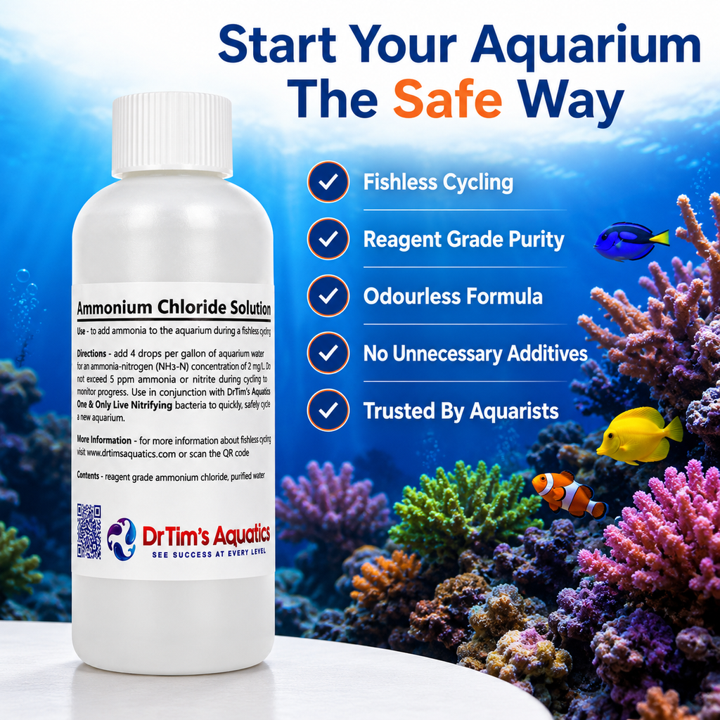 Dr Tims Fishless Cycle Ammonium Chloride Solution