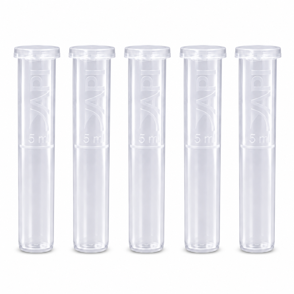 API Liquid Test Kit Replacement Tubes x5