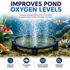 Aqua-Jet Aerator Ring Weighted Air Stones