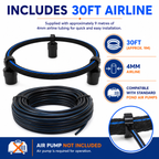 Aqua-Jet Aerator Ring Weighted Air Stones