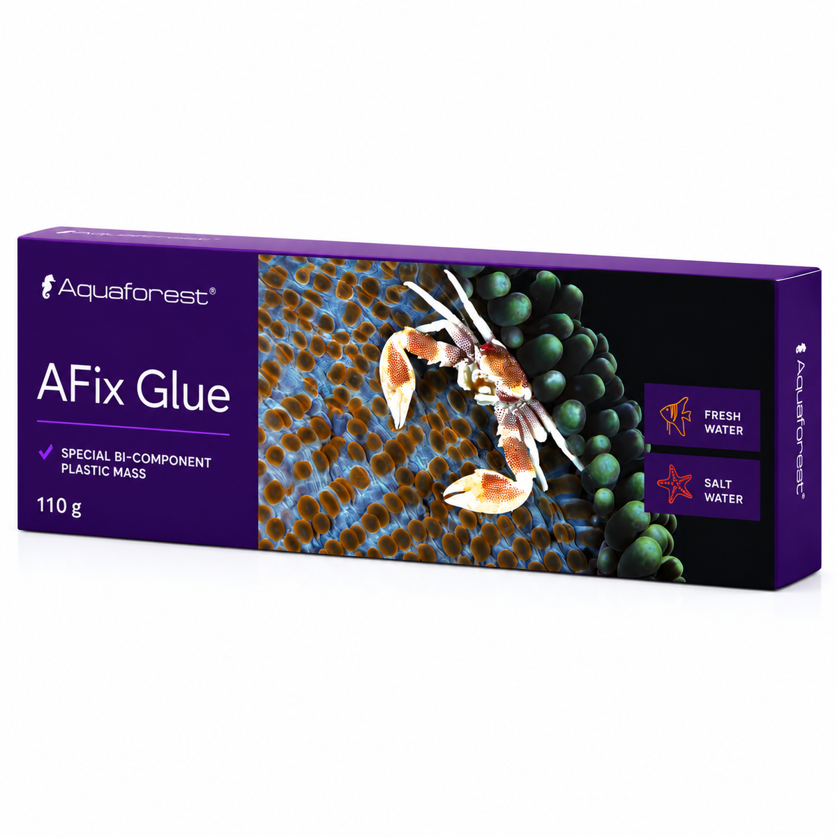 Aquaforest AFix Glue 110g Two-Part Epoxy Aquarium Rock Adhesive