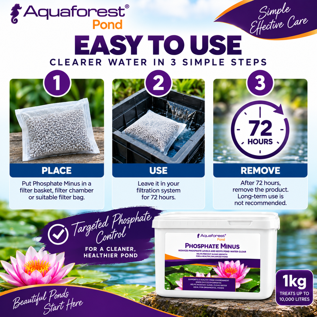 Aquaforest Phosphate Minus 1kg – Pond Phosphate Remover