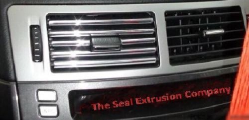 TSEC-241C Premium Chrome PVC Edge Trim – Flexible Bright Chrome Self Grip Trim (Up to 5mm Panel Fit)