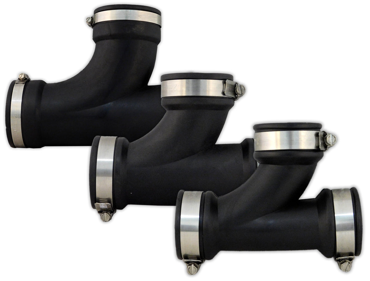 Aquacadabra Rubber Tee Pond Pipework T-Piece