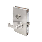 FHC 6" X 10" LH Center Lock Office Function - Brushed Stainless - CL6100LHBS