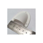 Medium White Clamshell Cable Entry Cover
