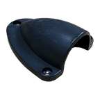 Exotronic Large Black Clamshell Cable Entry Cover