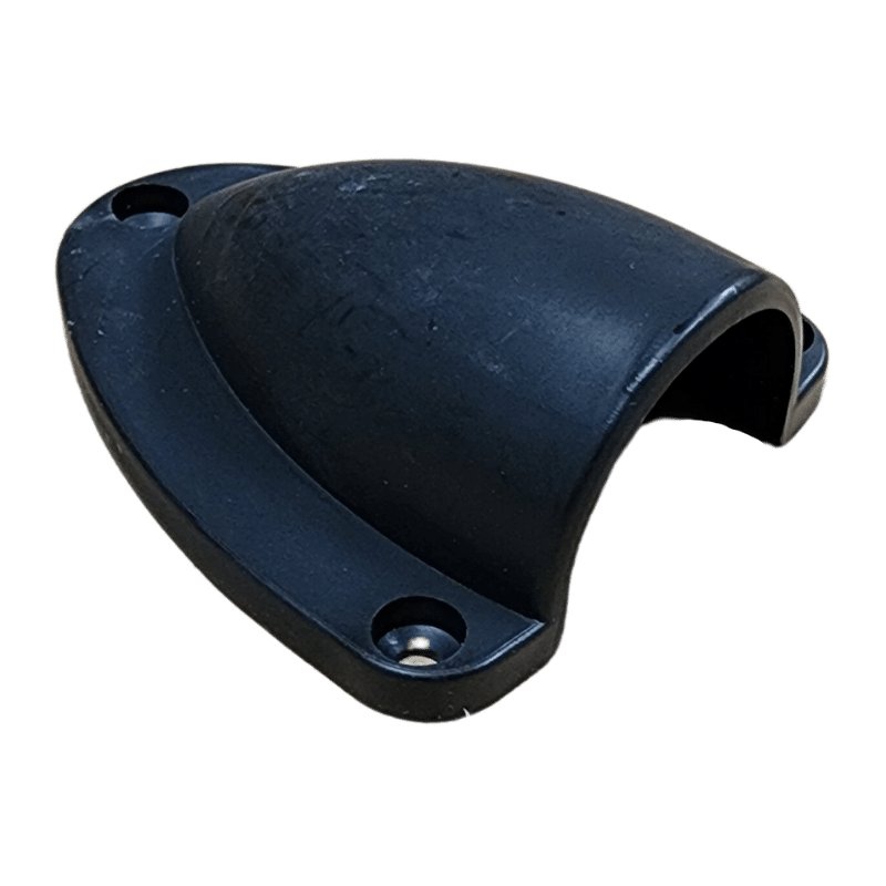 Exotronic Large Black Clamshell Cable Entry Cover