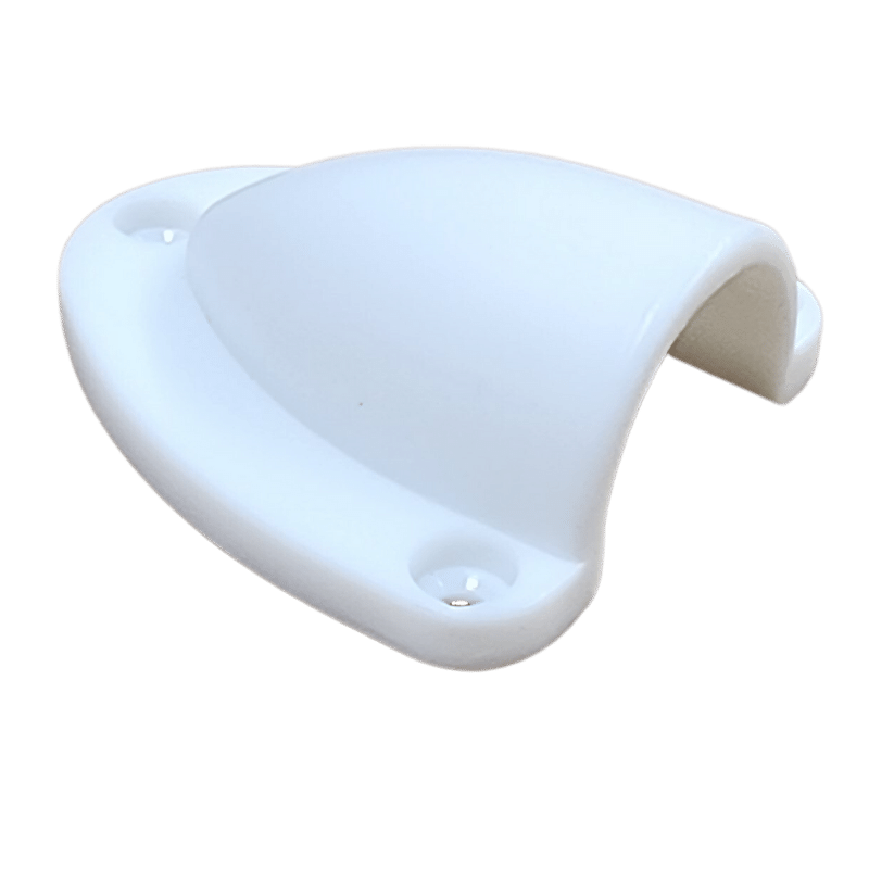 Exotronic Large White Clamshell Cable Entry Cover