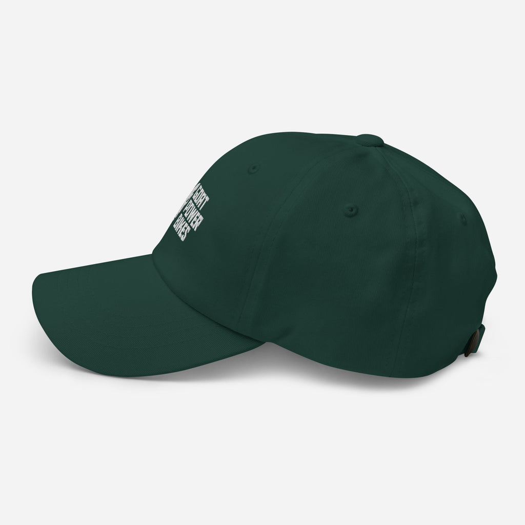 Dad Hat - White Embroidery