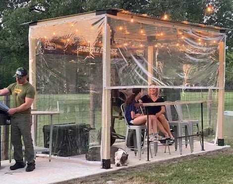 20 MIL Clear Vinyl Tarp - 16' x 20'