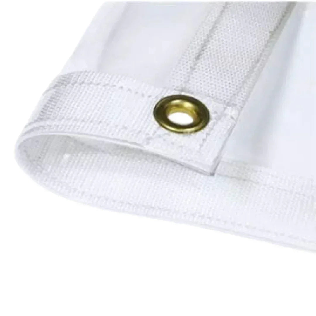 Fire Retardant Clear Vinyl Tarp - 8' x 10'
