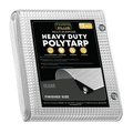 Clear Poly Tarp 10' x 10' Case of 10