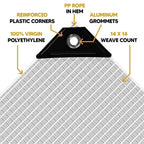 Clear Poly Tarps 10' x 20' Case of 5
