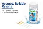 Clearwater 4-In-1 Pool & Spa Test Strips (50 Test Strips)