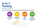 Clearwater 4-In-1 Pool & Spa Test Strips (150 Test Strips)